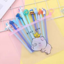 10Pcs/Set Gel Pen Kawaii School Unicorn Pen Stationery 10Pcs/Set Gel Pen Kawaii School Unicorn Pen Stationery