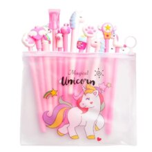 10Pcs/Set Gel Pen Kawaii School Unicorn Pen Stationery 10Pcs/Set Gel Pen Kawaii School Unicorn Pen Stationery