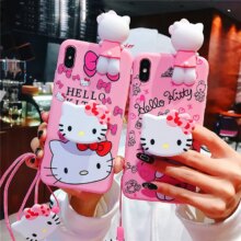 Hello Kitty Cartoon Soft Silicone Phone Case Hello Kitty Cartoon Soft Silicone Phone Case
