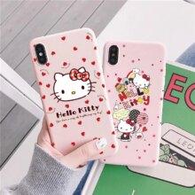 Hello Kitty Cat Cartoon Pink Phone Case Hello Kitty Cat Cartoon Pink Phone Case