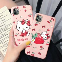 Hello Kitty Cat Cartoon Pink Phone Case Hello Kitty Cat Cartoon Pink Phone Case