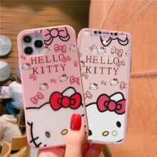 Hello Kitty Tempered Glass Two-Piece Phone Case Hello Kitty Tempered Glass Two-Piece Phone Case