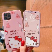 Hello Kitty Tempered Glass Two-Piece Phone Case Hello Kitty Tempered Glass Two-Piece Phone Case