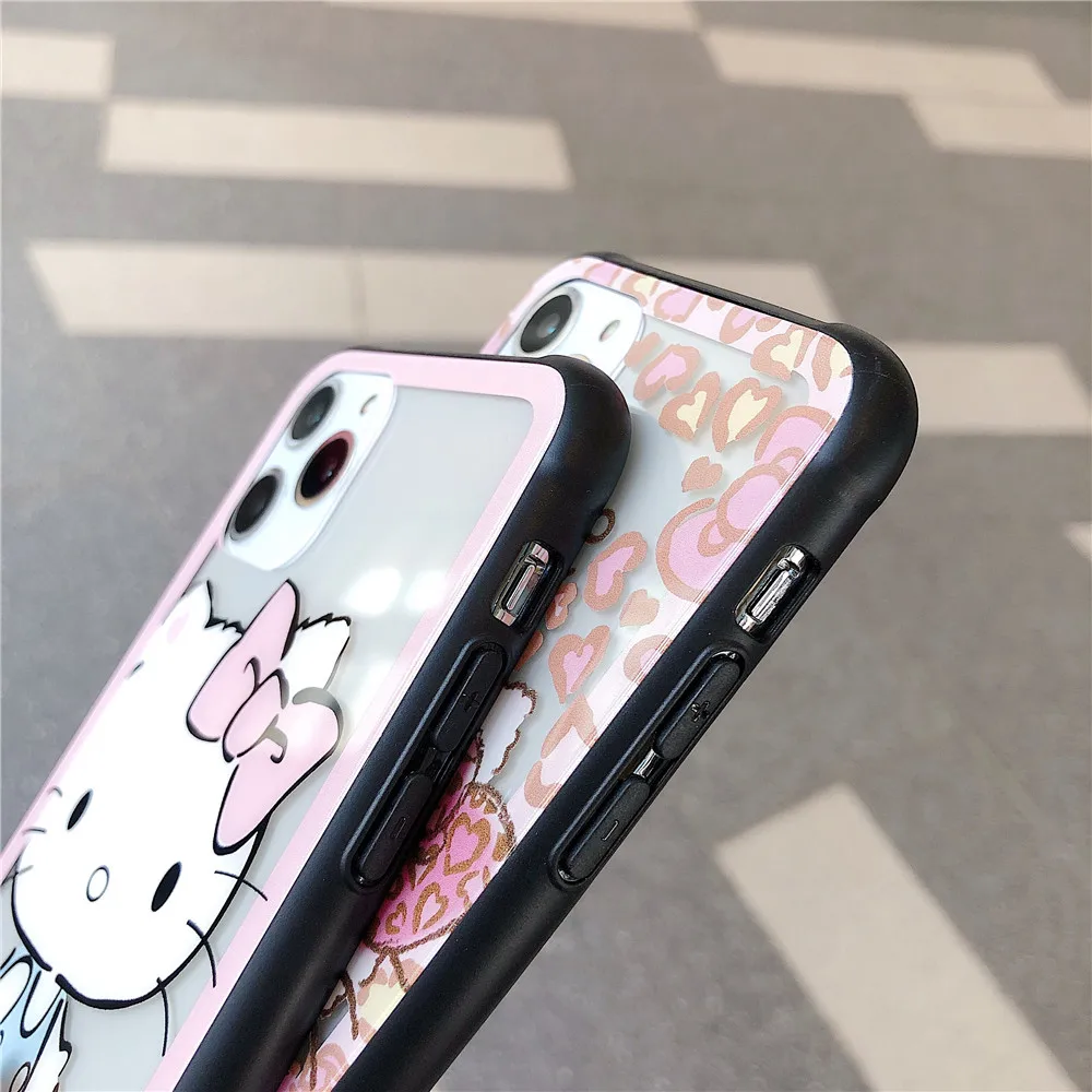 Hello Kitty Little Twin Stars Cartoon Tempered Glass Phone Case