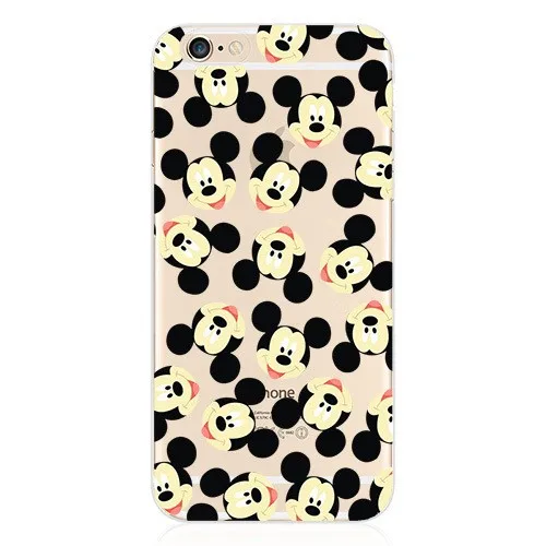 Hello Kitty Mickey Minnie Stitch TPU Silicone Phone Case
