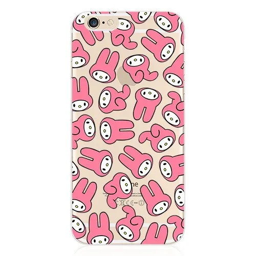 Hello Kitty Mickey Minnie Stitch TPU Silicone Phone Case