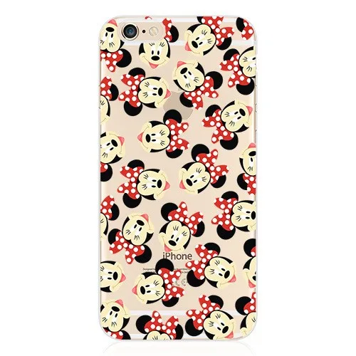 Hello Kitty Mickey Minnie Stitch TPU Silicone Phone Case