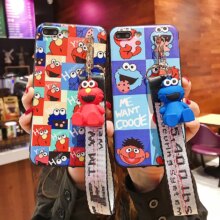 Hello Kitty 3D Cartoon Soft Silicone Phone Case With Lanyard Hello Kitty 3D Cartoon Soft Silicone Phone Case With Lanyard