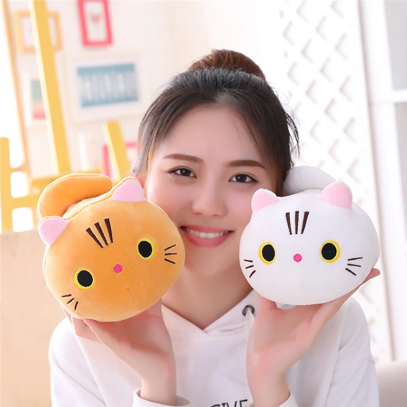 Cat Cartoon Soft Plush Toy Sofa Pillow