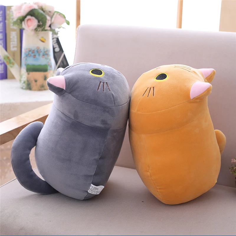 Cat Cartoon Soft Plush Toy Sofa Pillow
