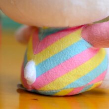 Hello Kitty Bow Cartoon Rainbow Candy Pattern Plush Toys Hello Kitty Bow Cartoon Rainbow Candy Pattern Plush Toys