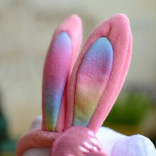 Rainbow Pattern Hello Kitty Bunny Ears Plush Kawaii Dolls Rainbow Pattern Hello Kitty Bunny Ears Plush Kawaii Dolls