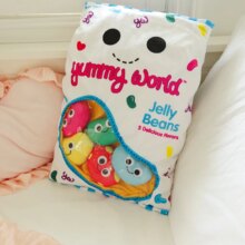 Kawaii Cartoon Rabbit Pudding Plush Model Pillow Toy Kawaii Cartoon Rabbit Pudding Plush Model Pillow Toy