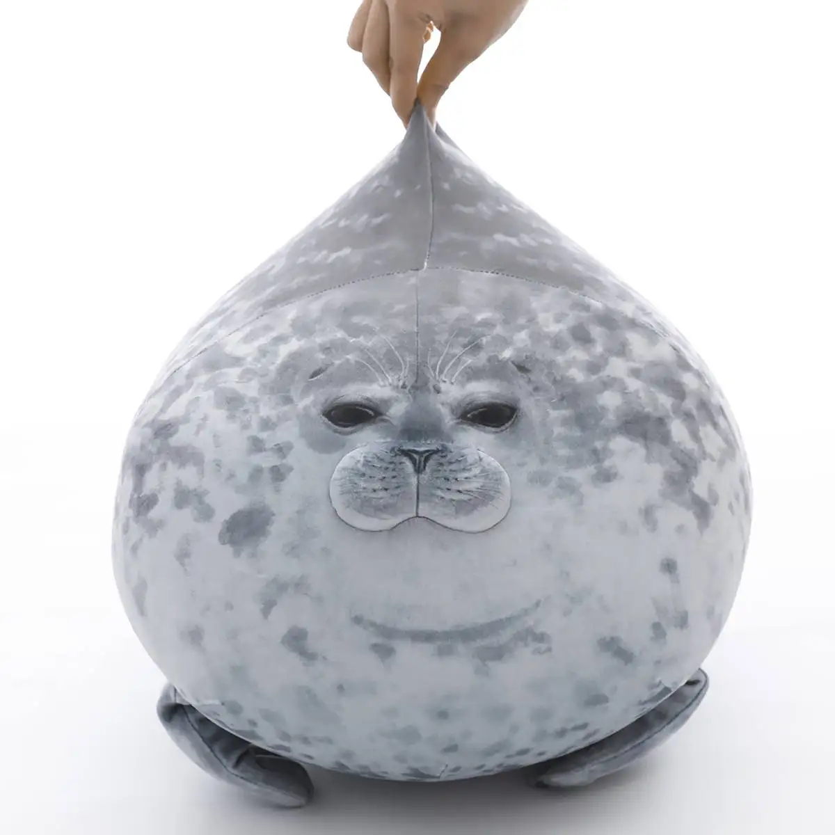 Angry Blob Seal Stuffed Sleeping Pillow Toy For Kids