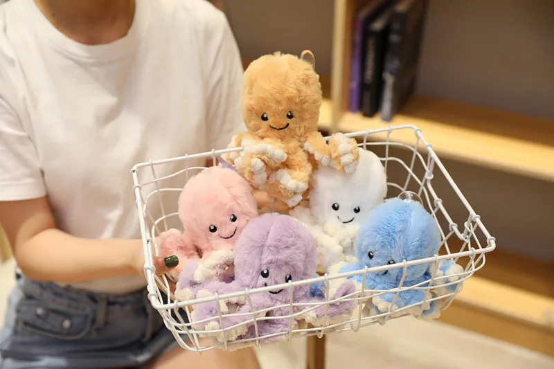 Octopus Pendant Soft Stuffed Anime Toy For Children
