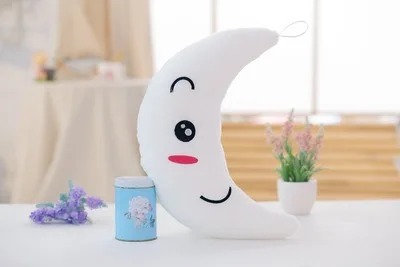 Star Moon Plush Doll 5 Colors LED Light Luminous Pillow Star Moon Plush Doll 5 Colors LED Light Luminous Pillow