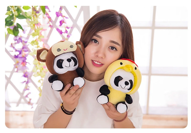 Kawaii Cartoon Panda Soft Plush Toy