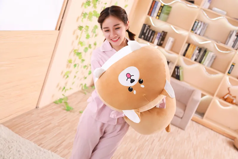 Dog Cat Totoro Penguin Pig Cartoon Stuffed Pillow