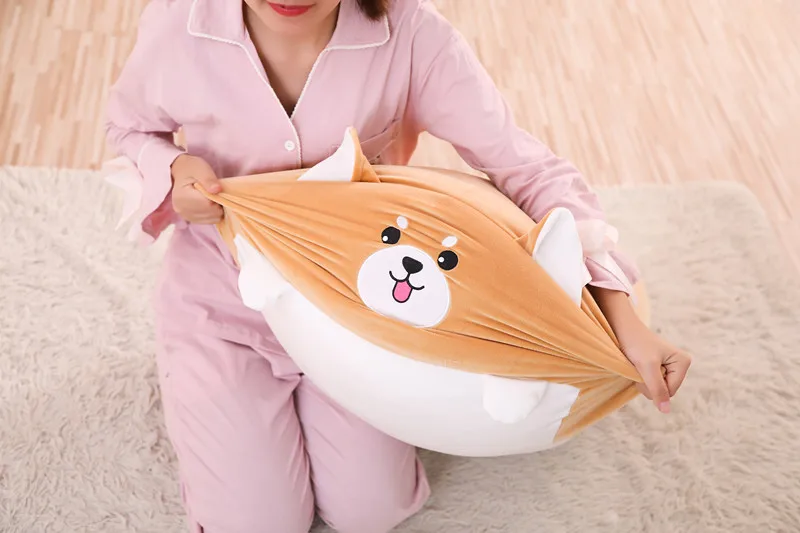 Dog Cat Totoro Penguin Pig Cartoon Stuffed Pillow