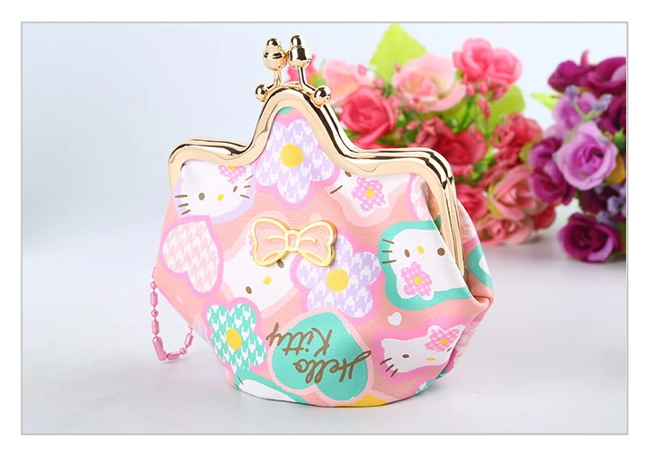 Cartoon Hello Kitty Pattern Kawaii Purse