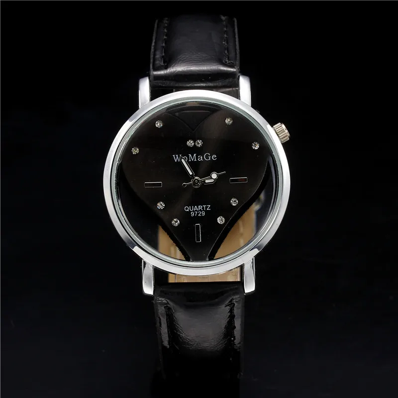 Luxury Diamond Elegant Heart Shape Style Watches Luxury Diamond Elegant Heart Shape Style Watches