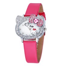 Hello Kitty Cartoon Style Crystal Watch Hello Kitty Cartoon Style Crystal Watch