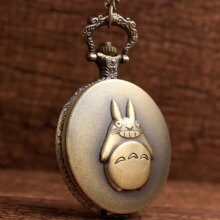 Totoro Anime Pocket Watch With Pendant Totoro Anime Pocket Watch With Pendant