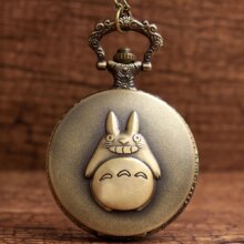 Totoro Anime Pocket Watch With Pendant Totoro Anime Pocket Watch With Pendant
