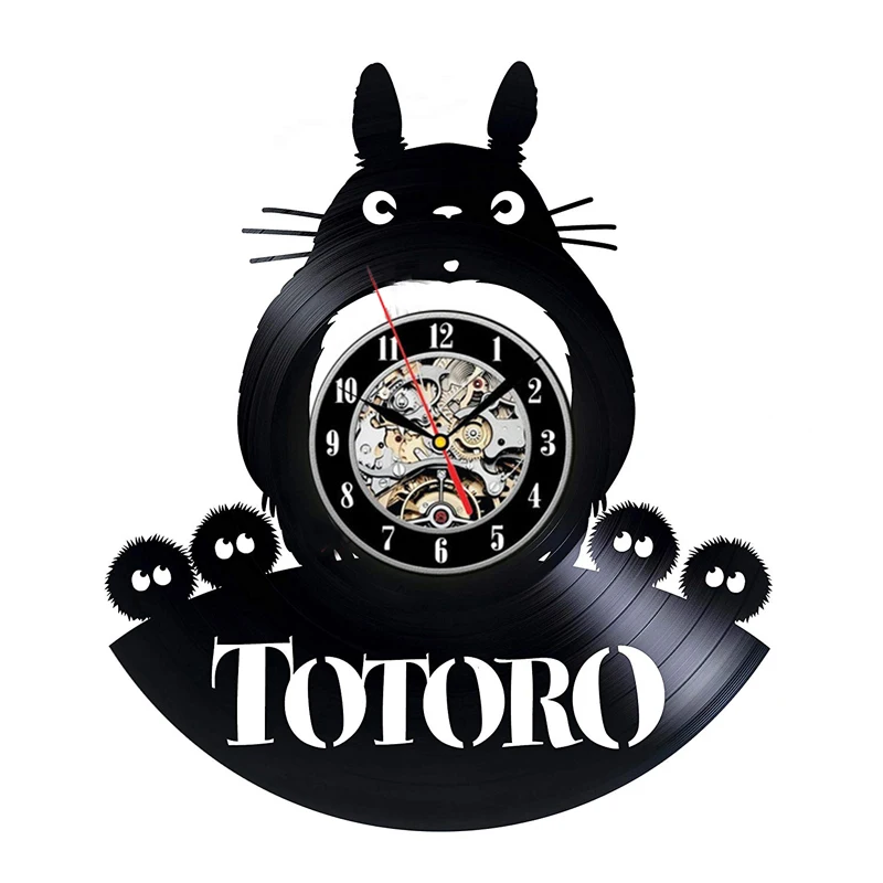 My Neighbor Totoro Cartoon Hanging Wall Clock