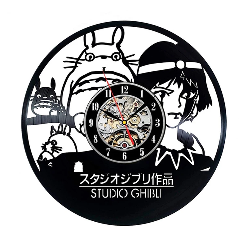 Studio My Neighbor Totoro Cartoon Wall Clock