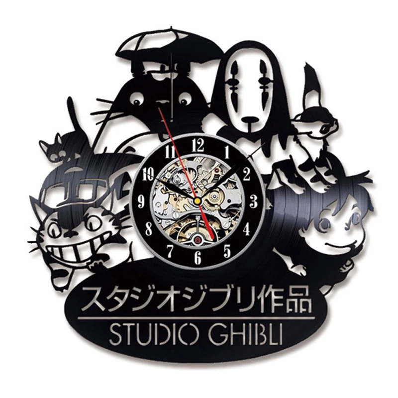 Studio My Neighbor Totoro Cartoon Wall Clock