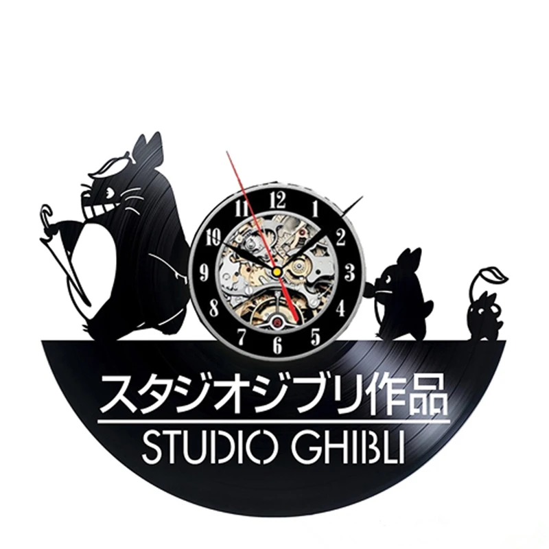 Studio My Neighbor Totoro Cartoon Wall Clock