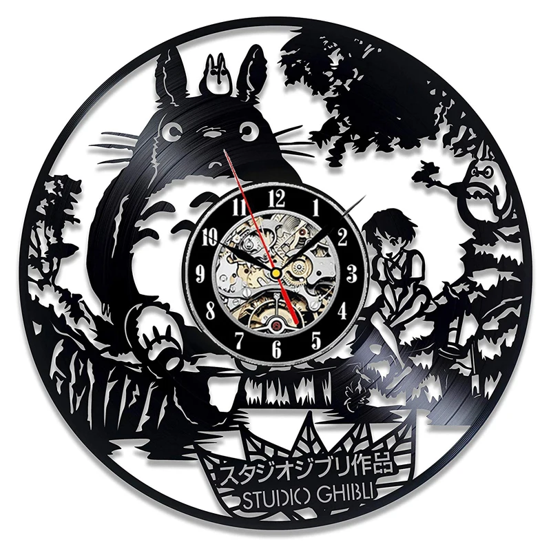 Studio My Neighbor Totoro Cartoon Wall Clock