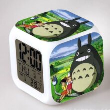 Totoro Anime LED Color Flash Digital Alarm Clocks Totoro Anime LED Color Flash Digital Alarm Clocks