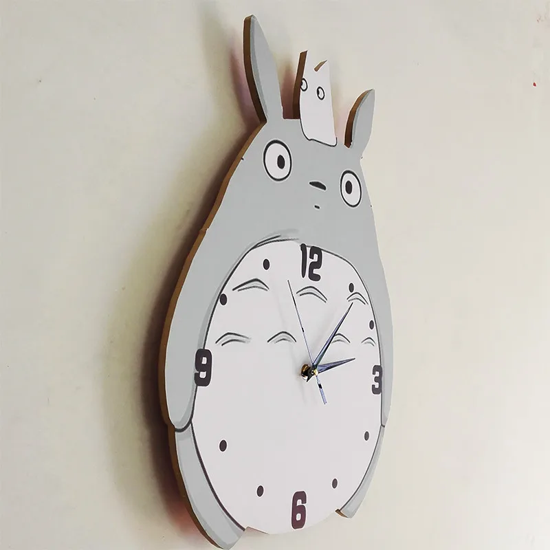 Totoro Anime Wall Decorations Clock