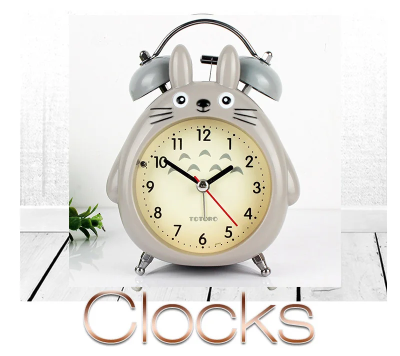 Totoro Cartoon Style Alarm Clock