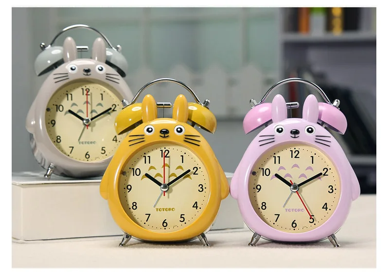 Totoro Cartoon Style Alarm Clock