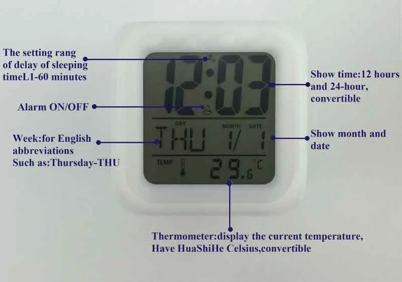 My Neighbor Totoro And Minion Cartoon LED Color Light Alarm Clock My Neighbor Totoro And Minion Cartoon LED Color Light Alarm Clock