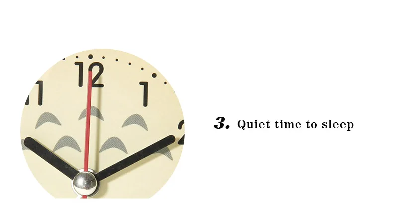 Totoro Anime LED Light Snooze Alarm Clocks Totoro Anime LED Light Snooze Alarm Clocks