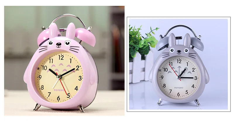 Totoro Anime LED Light Snooze Alarm Clocks Totoro Anime LED Light Snooze Alarm Clocks