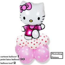 Kawaii Cartoon Hello Kitty Foil Party Balloons Kawaii Cartoon Hello Kitty Foil Party Balloons