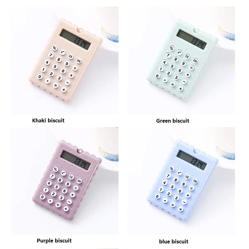 Ultra-thin Button Battery Portable Digits Calculator Ultra-thin Button Battery Portable Digits Calculator