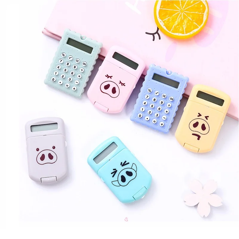 Ultra-thin Button Battery Portable Digits Calculator Ultra-thin Button Battery Portable Digits Calculator