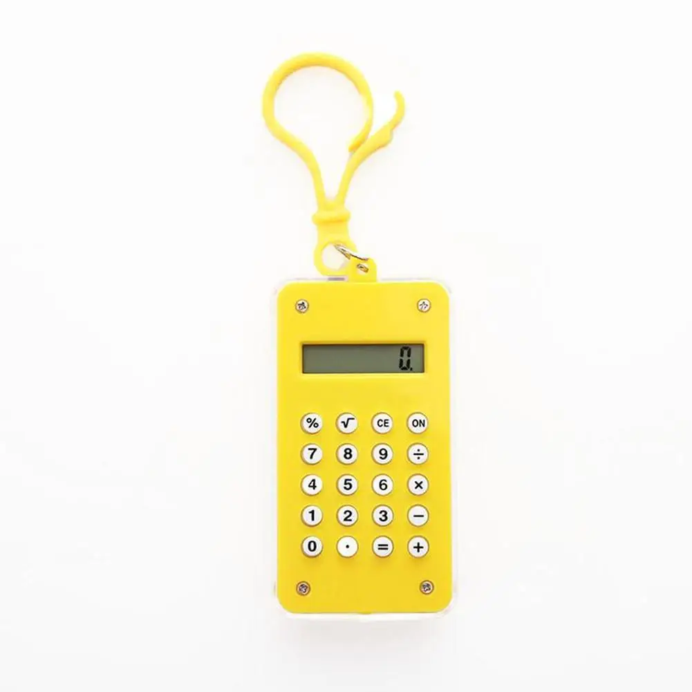 Mini Electronic Portable Calculator With Keychain Mini Electronic Portable Calculator With Keychain