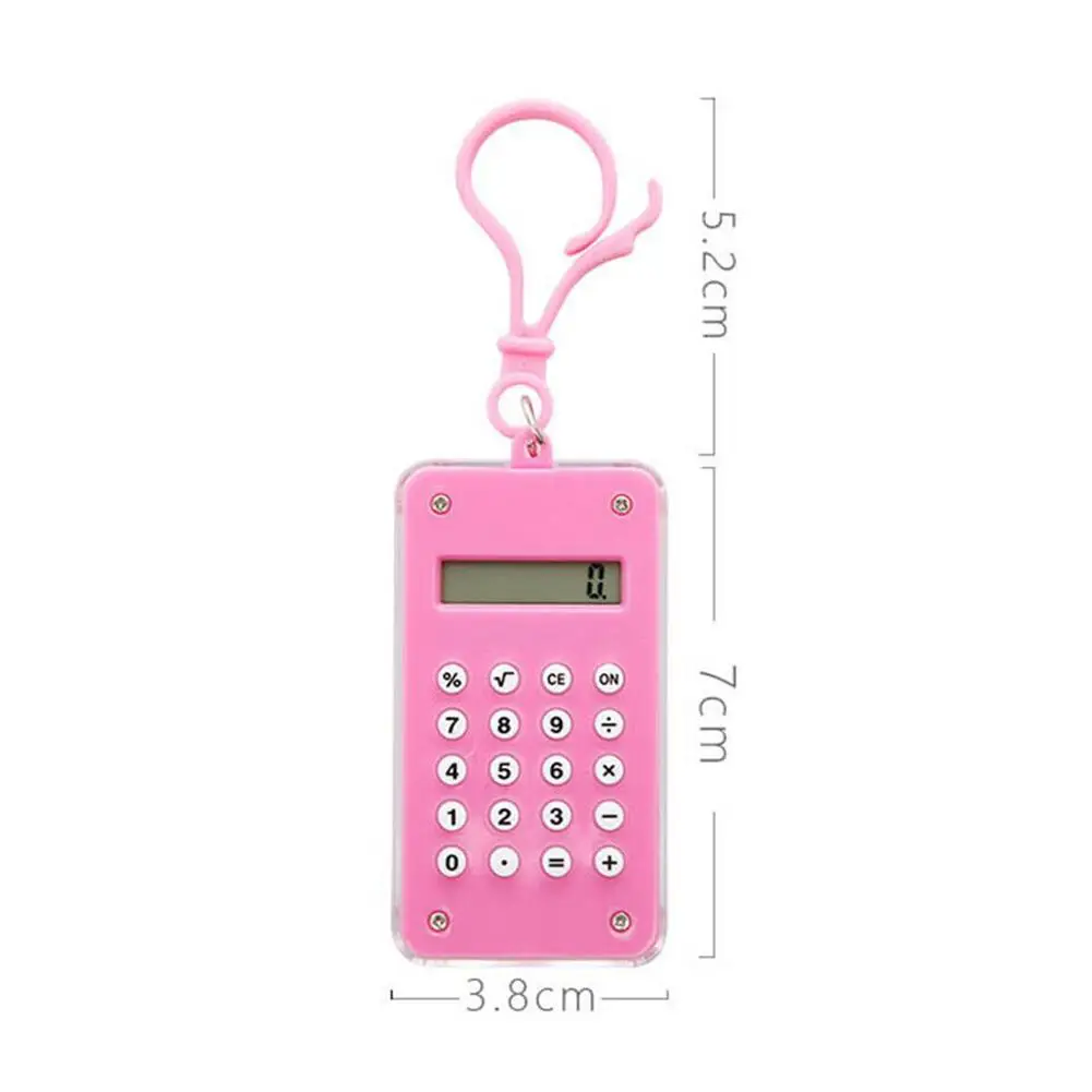 Mini Electronic Portable Calculator With Keychain Mini Electronic Portable Calculator With Keychain