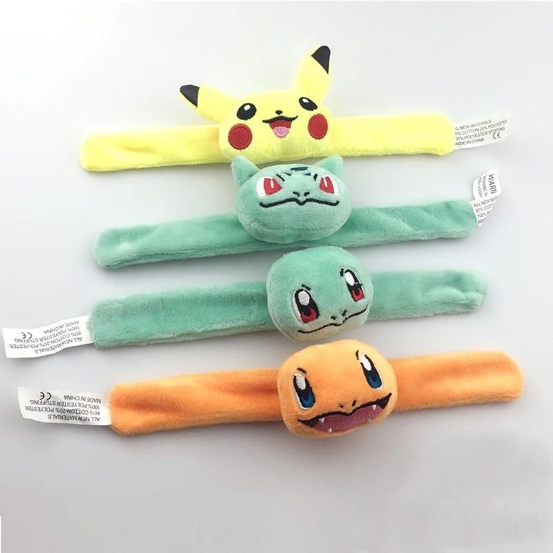 Pikachu Cartoons Kawaii Stuffed Mini Hand Ruler Toys