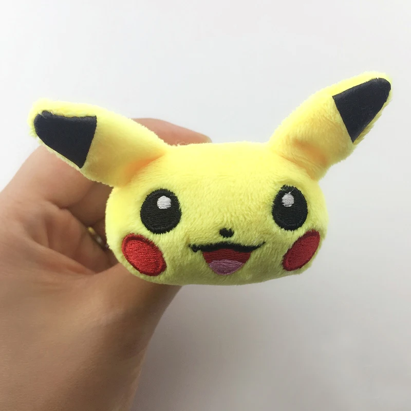 Pikachu Cartoons Kawaii Stuffed Mini Hand Ruler Toys