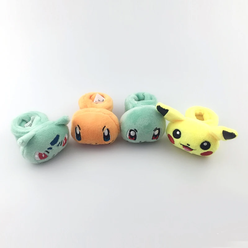 Pikachu Cartoons Kawaii Stuffed Mini Hand Ruler Toys