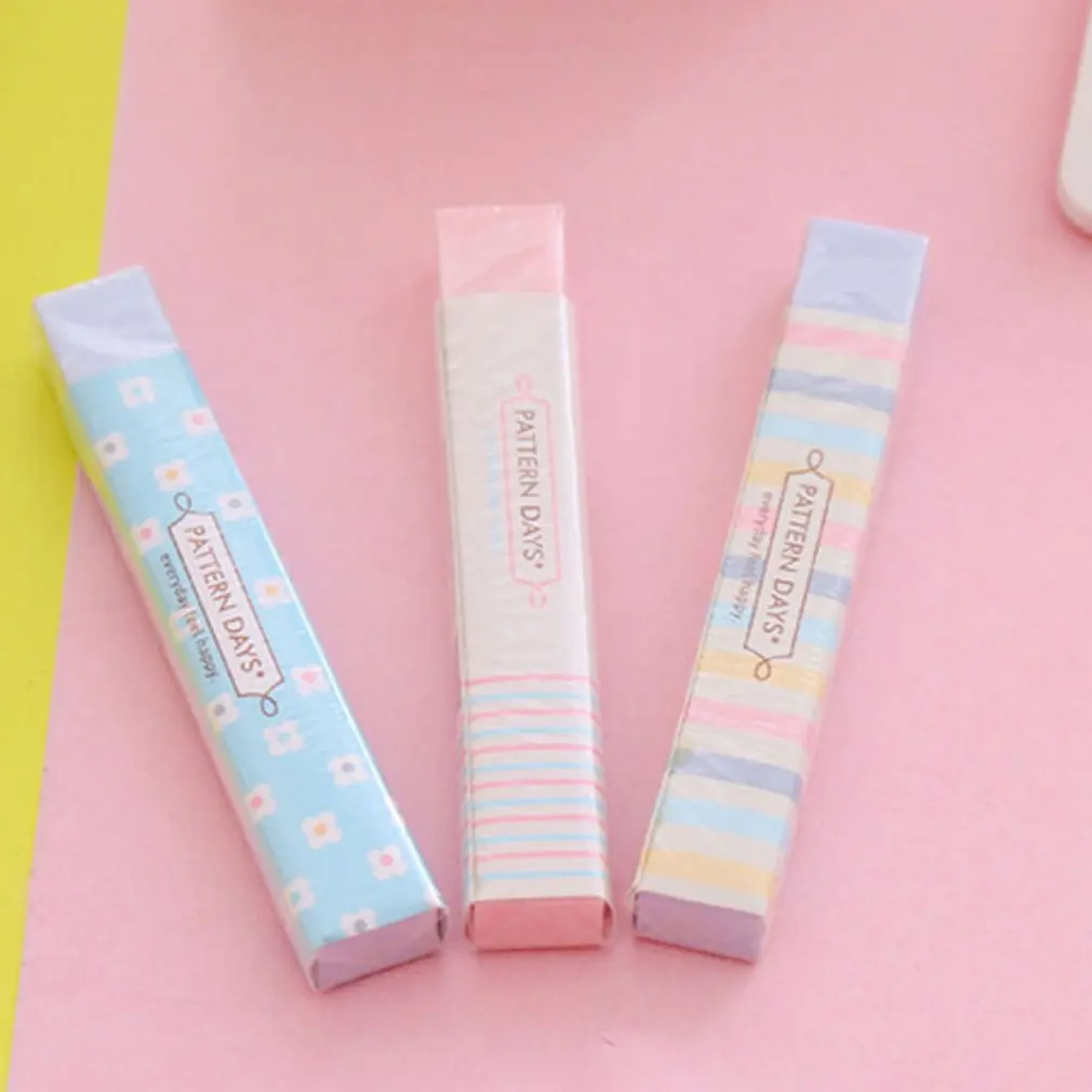 Kawaii Heart Flower Rubber Erasers