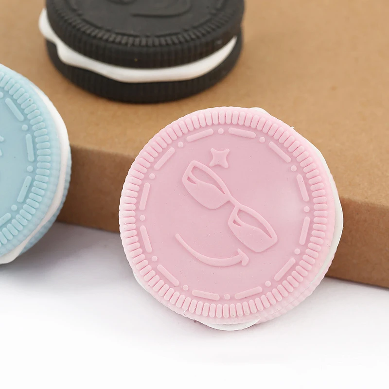 Chocolate Cake Sandwich Biscuit Cookie Style Rubber Eraser Chocolate Cake Sandwich Biscuit Cookie Style Rubber Eraser